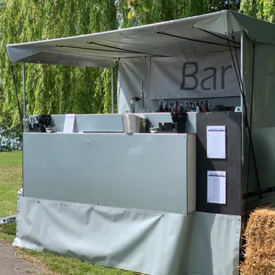 Mobile Trailer Bar For Outdoor Events